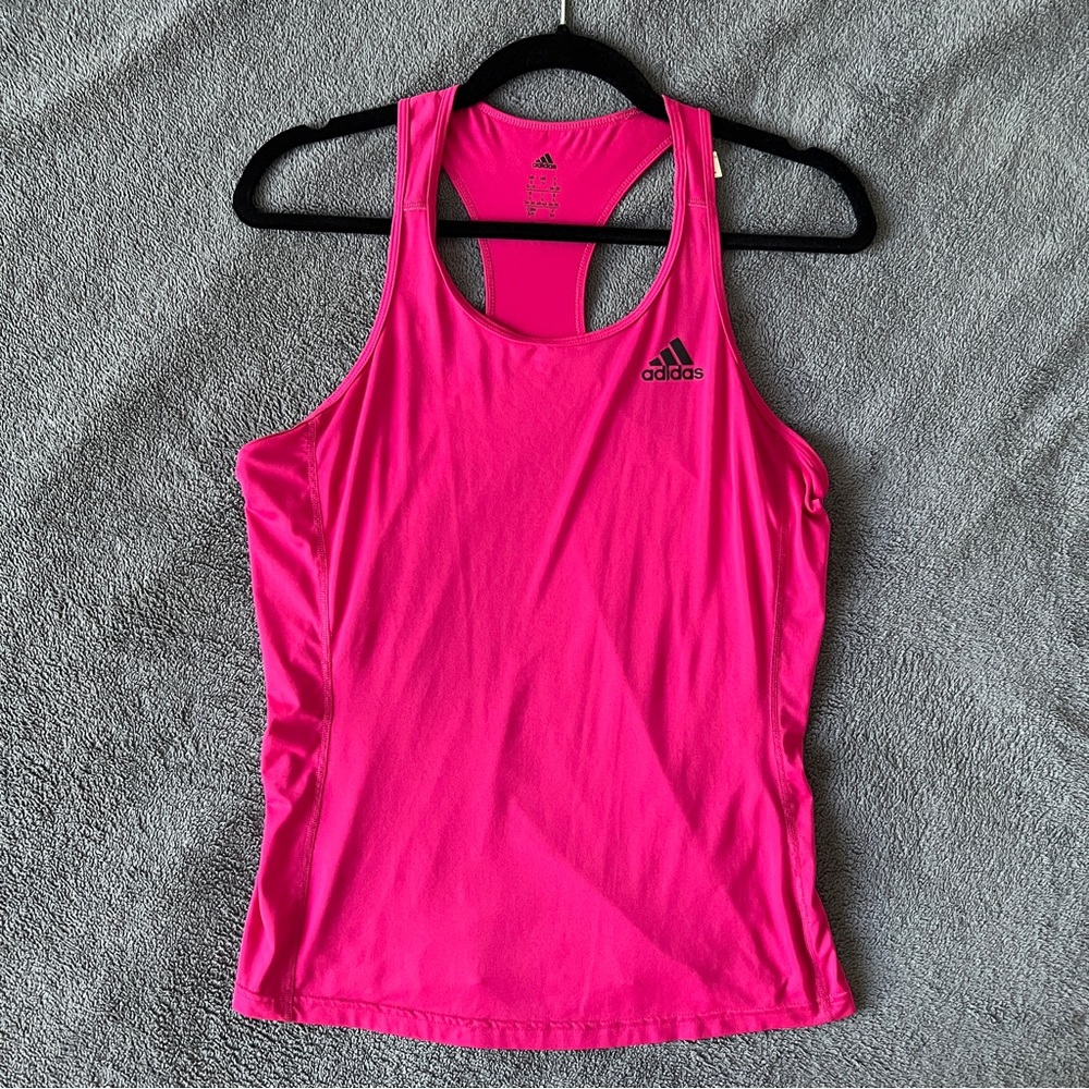 🔥Adidas Women's Hot Pink Racerback Tank